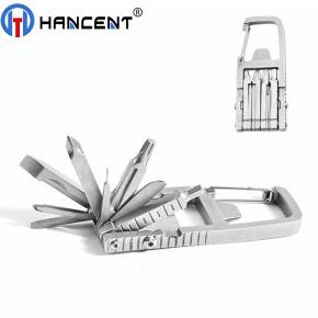  13 In 1 Full Locking Folding Multitool With Knife Scissors Screwdriver Bottle Opener