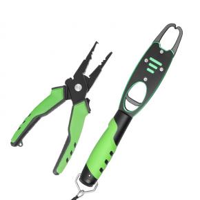 Green Fishing Pliers and Gripper